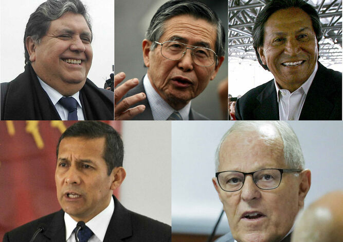Todos los expresidentes de Perú, presos o con causas judiciales | La Prensa Panamá